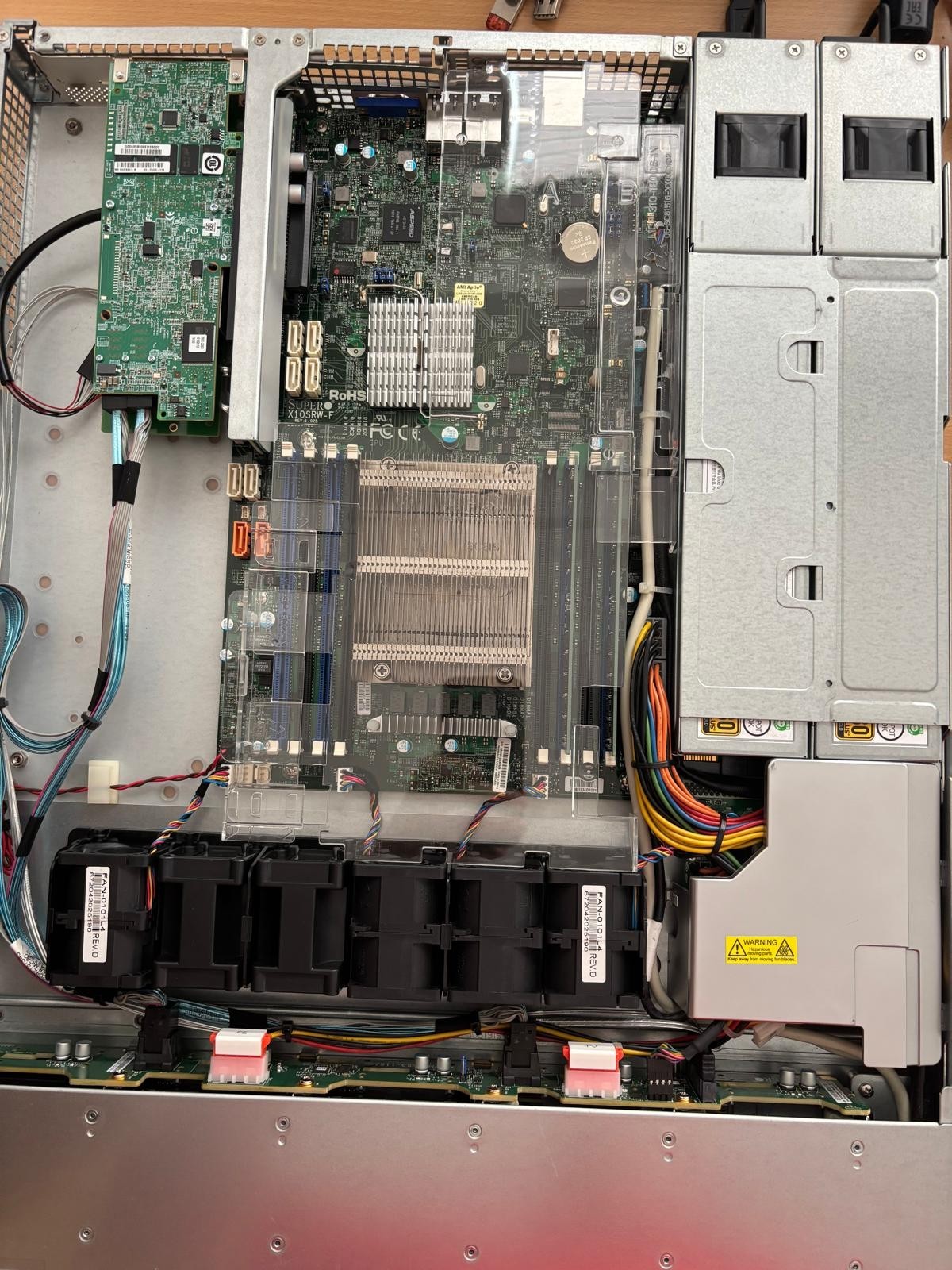 Supermicro X10SRW-V E5-1620 V4 32GB MEGA Raid 10 *SSF 1,2 TB SSD / HDD EXOS #SM34