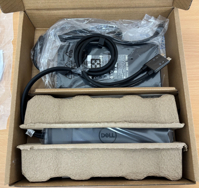 Dell Dock WD19DCS mit 240 Watt Netzteil 2x USB-C, 3x USB-A  2x DP  HDMI LAN3