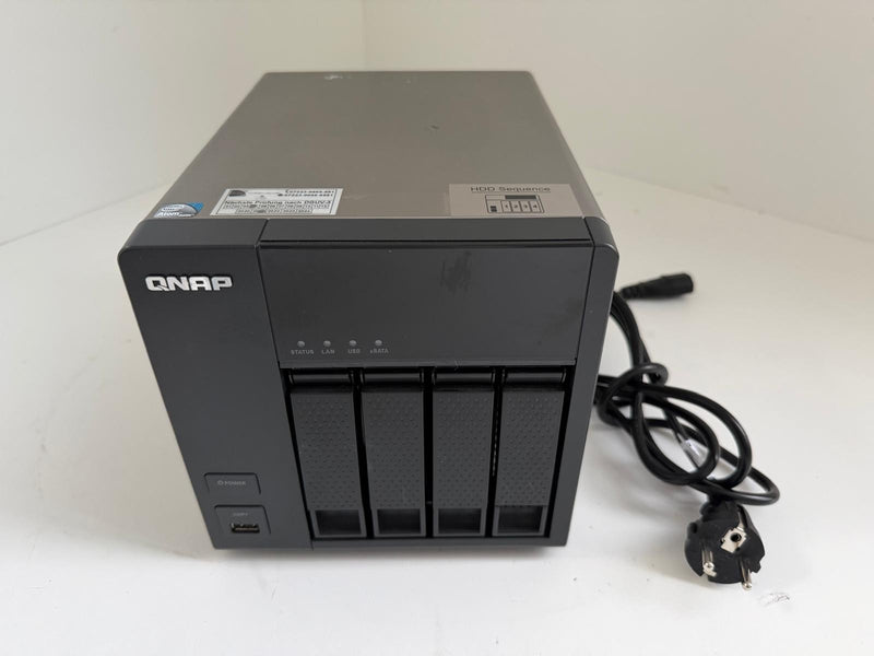 QNAP TS-469L 4-Bay Rack NAS 2 * Lan  3x4TB WD RED NAS Mwst #QN30
