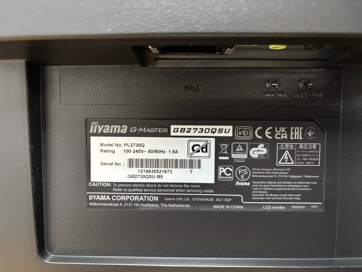 Iiyama GB2730QSU-B5 27Zoll Monitor TN 75Hz 2560x14403