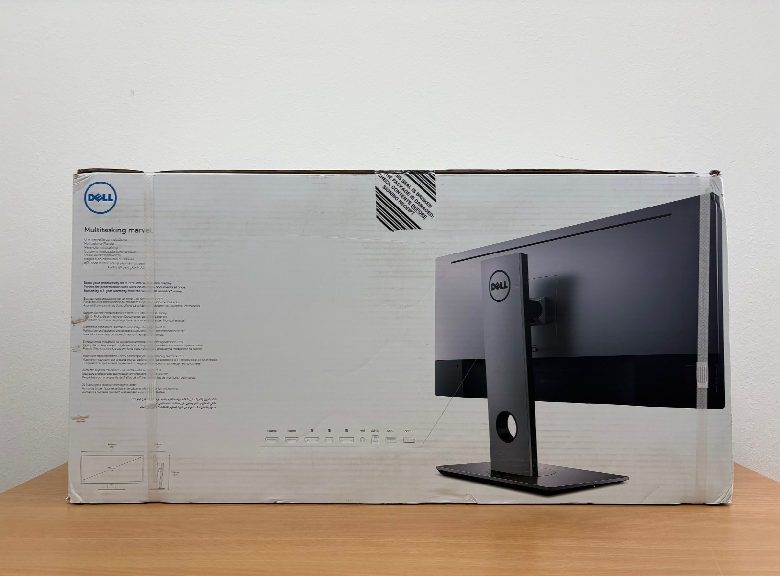 Dell Monitor U2917W 29 Zoll Full HD DisplayPort HDMI in OVP3