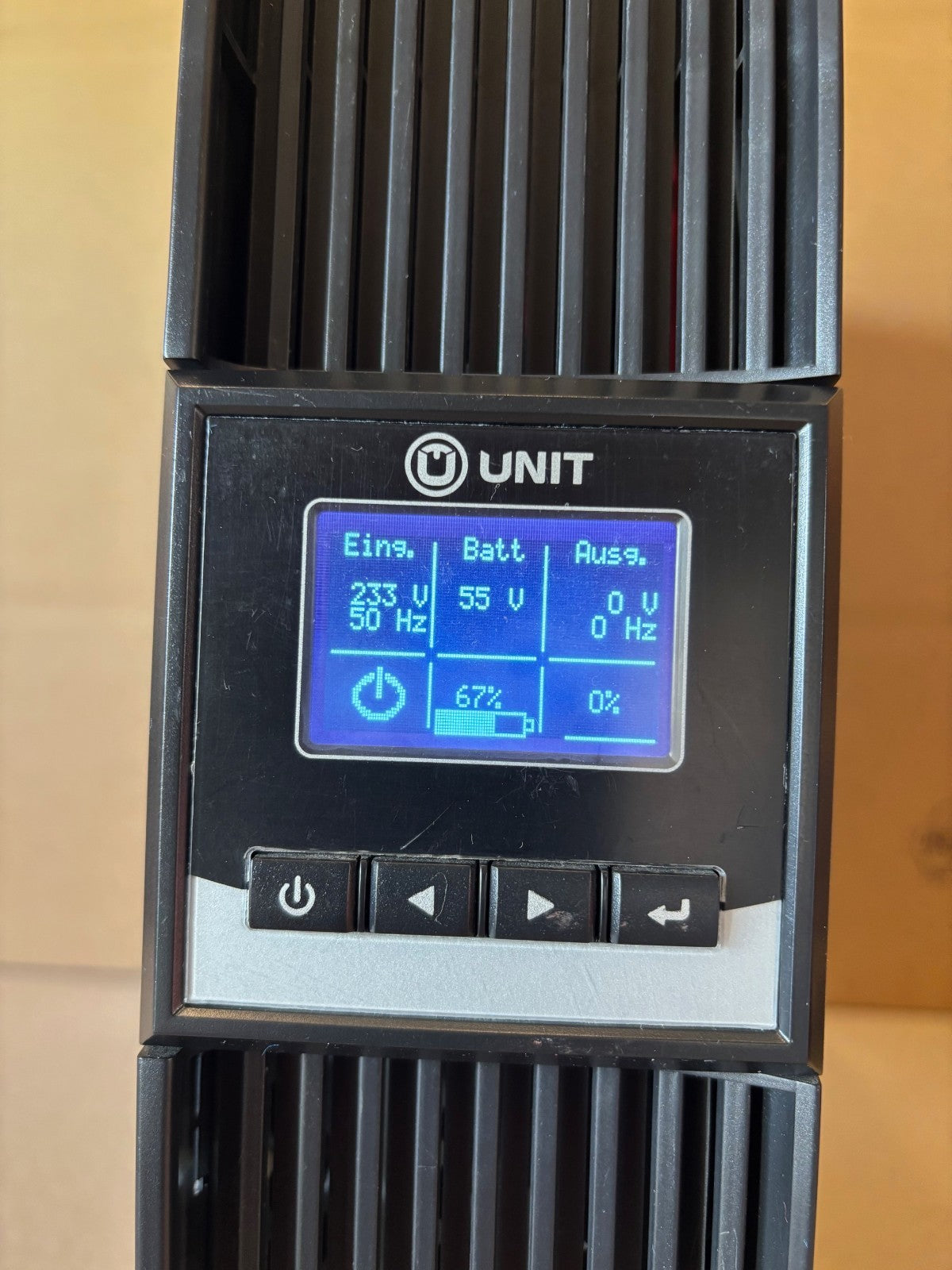 UNIT UD1500CS-IRT USV UPS3