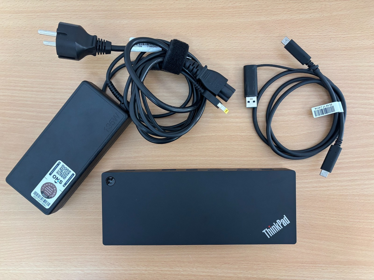 Lenovo ThinkPad Hybrid 40AF USB C mit USB A  Dock ,  inkl. 135W Netzteil0