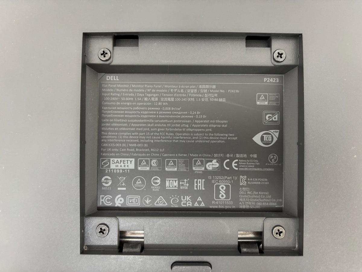 Dell P2423  24Zoll  1920x1200  60Hz IPS Monitor  VGA DVI DP HDMI P24236