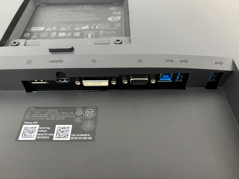 Dell P2423  24Zoll  1920x1200  60Hz IPS Monitor  VGA DVI DP HDMI P24235