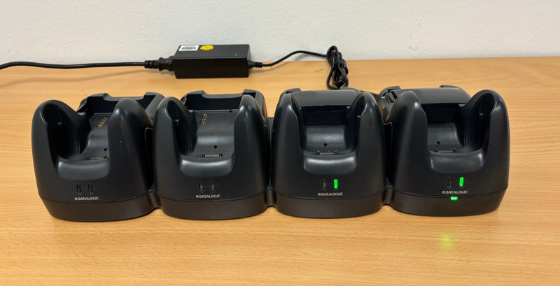 Datalogic Falcon x3 Barcode Scanner mit 4 Slot Dock Charger3