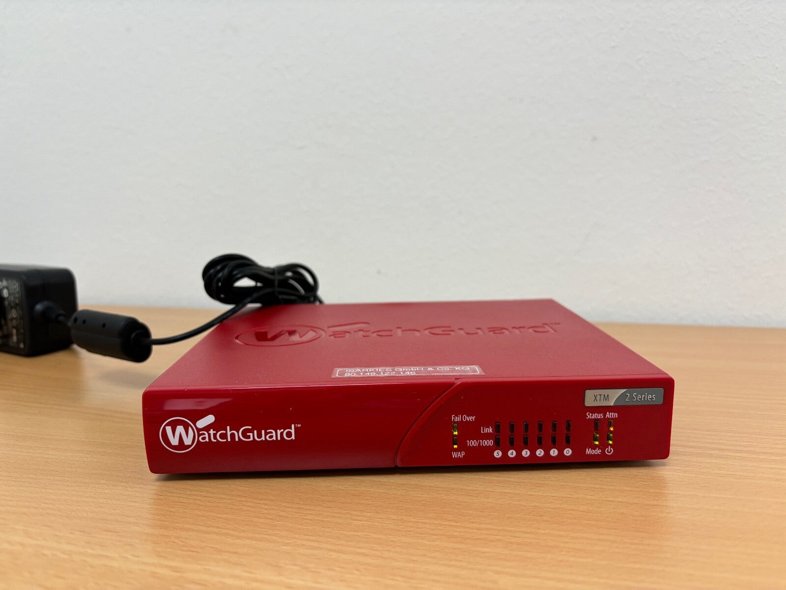 WatchGuard XTM 21 Netzwerk Firewall XP3E6 in OVP #WG0210020