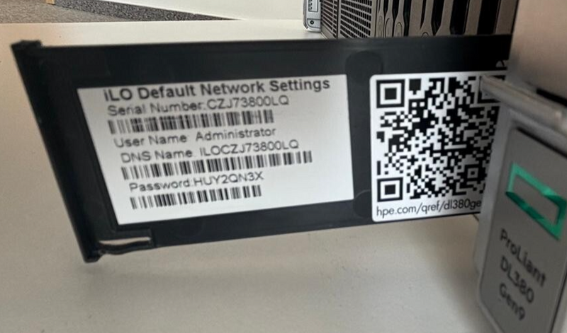 HP Proliant DL380 G9 Xeon V4 16GB SAS P440 8*SAS HDD 1,8TB #G903
