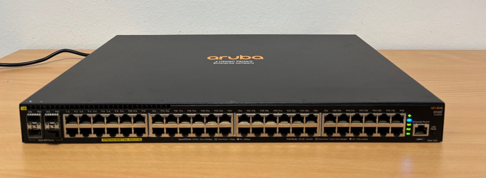Aruba HP JL262A 2930F Switch 48 Ports0