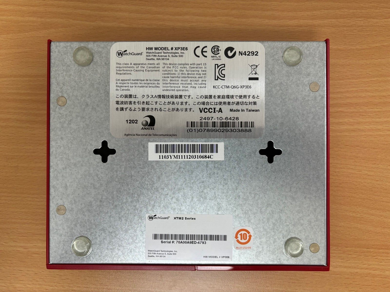 WatchGuard XTM 21 Netzwerk Firewall XP3E6 in OVP #WG0210023