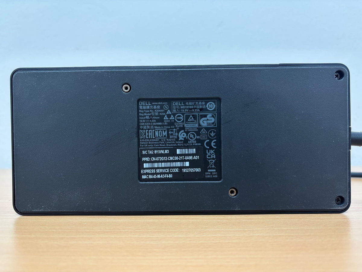 Dell WD19TBS 180W Docking Station USB-C DP HMDI schwarz2
